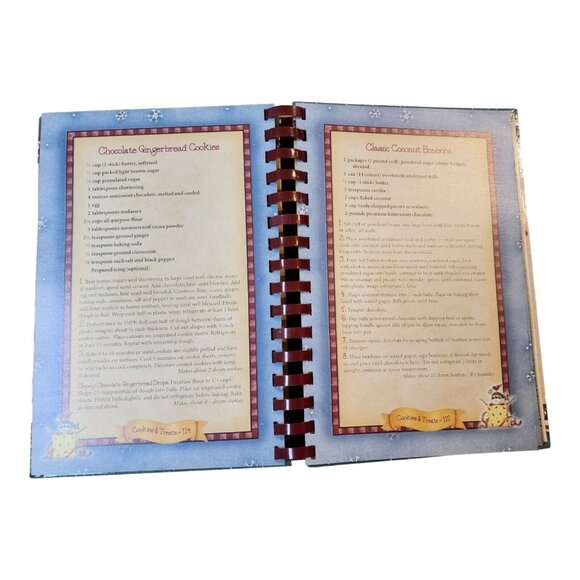 Old-Fashioned Holiday Christmas Recipe Book by Debbie Mumm Spiral Bound 2006 - Picture 9 of 11